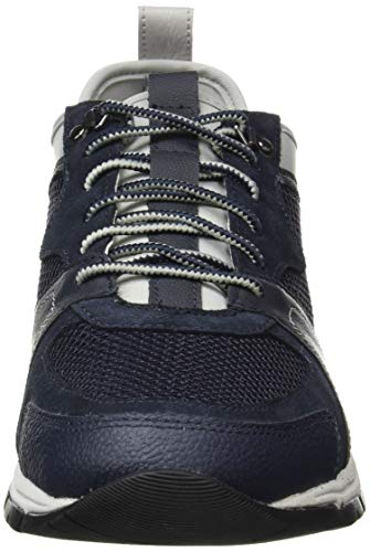 Geox U Delray A, Zapatillas Hombre, Azul Marino, 46 EU