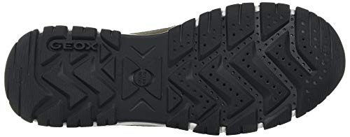 Geox U Delray A, Zapatillas Hombre, Militar, 43 EU