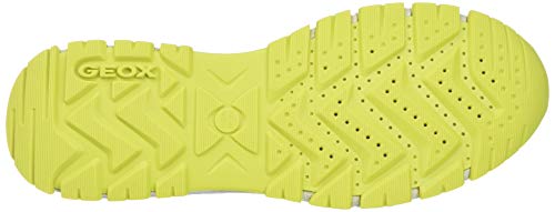 Geox U Delray A, Zapatillas Hombre, Negro y Gris, 40 EU