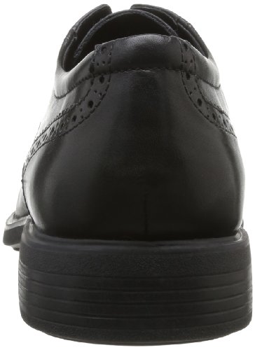 Geox U Dublin B, Zapatos de Cordones Brogue Hombre, Negro (BLACKC9999), 41 EU