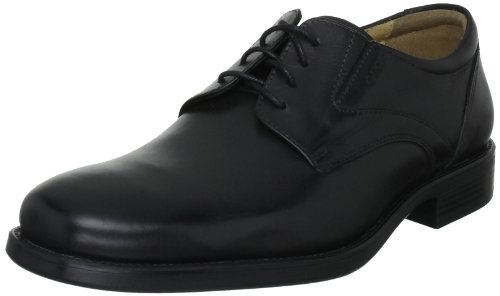 Geox U Federico V, Zapatos de Cordones Derby Hombre, Negro (Black C9999), 43.5 EU