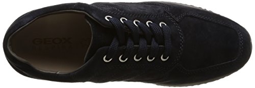 Geox U Happy Art. H - Zapatillas de Gimnasia Bajas para Hombre Azul Size: 44 EU