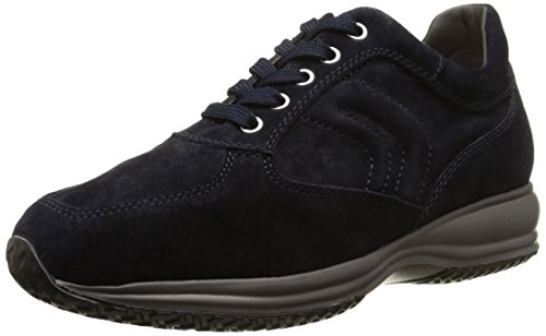 Geox U Happy Art. H - Zapatillas de Gimnasia Bajas para Hombre Azul Size: 44 EU