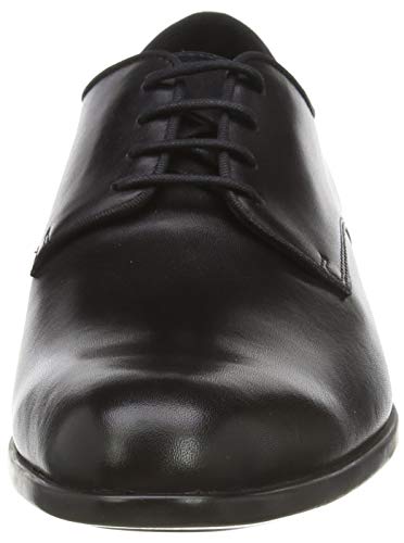 GEOX U IACOPO C BLACK Men's Derbys, Oxfords and Monk Shoes Derby size 46(EU)