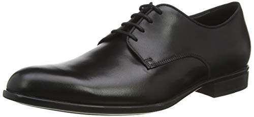 GEOX U IACOPO C BLACK Men's Derbys, Oxfords and Monk Shoes Derby size 46(EU)