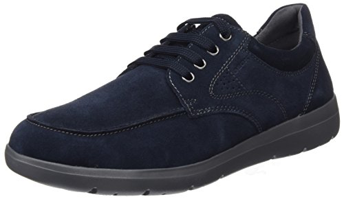 Geox U LEITAN B, Mocasines Hombre, Azul (Navy), 40 EU