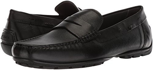 Geox U Moner 2FIT A, Mocasines Hombre, Negro (Black C9999), 42,5 EU