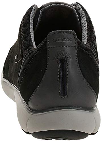 Geox U Nebula C, Zapatillas Hombre, Negro (Black C9999), 42 EU
