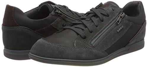 GEOX U RENAN A ANTHRACITE Men's Trainers Low-Top Trainers size 42(EU)
