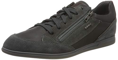 GEOX U RENAN A ANTHRACITE Men's Trainers Low-Top Trainers size 42(EU)