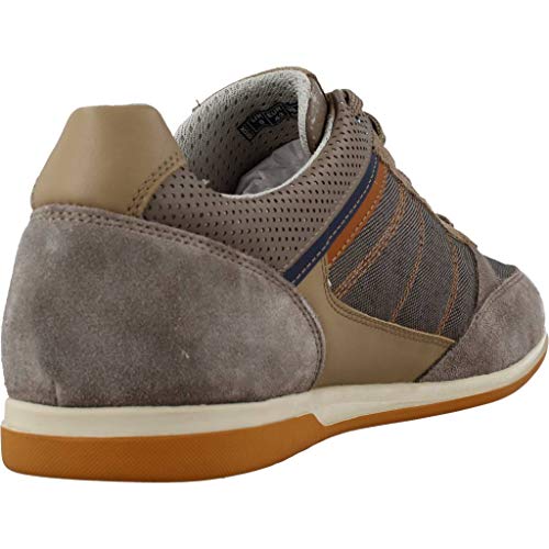 Geox U Renan B, Zapatillas para Hombre, Gris (Taupe C6029), 44 EU