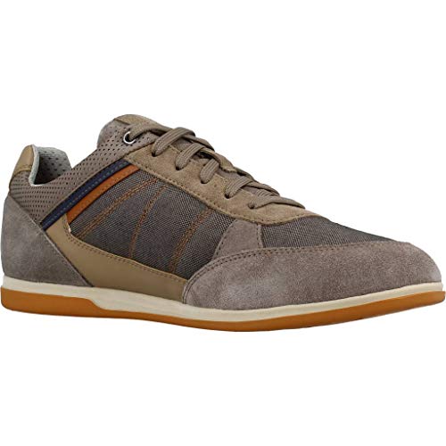 Geox U Renan B, Zapatillas para Hombre, Gris (Taupe C6029), 44 EU