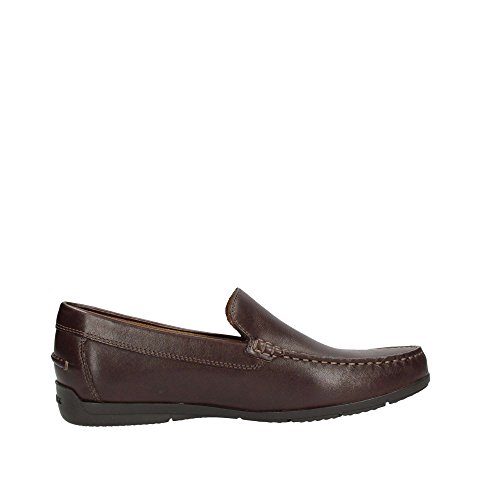 Geox U SIRON A, Mocasines Hombre, Marrón (Coffee C6009), 44 EU