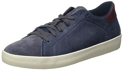 Geox U WARLEY A, Zapatillas Hombre, Navy Avio, 42 EU