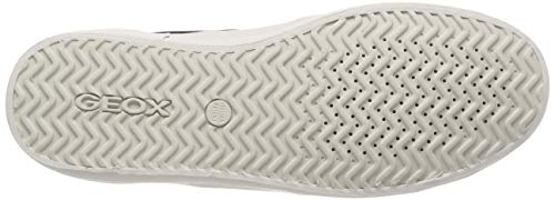 Geox U WARLEY B, Zapatillas Hombre, Azul (Navy/Coffee C4339), 45 EU