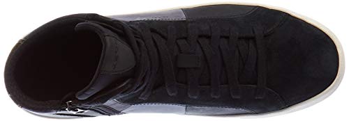 GEOX U WARLEY E BLACK Men's Trainers Hi-Top Trainers size 45(EU)