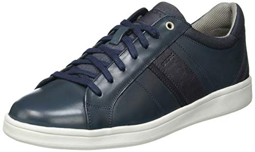 Geox U WARRENS A, Zapatillas Hombre, Azul Marino, 43 EU