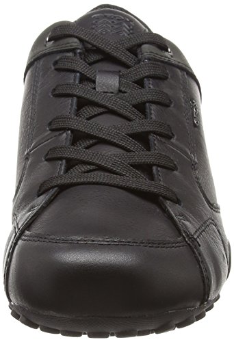Geox UOMO Snake A, Zapatillas Hombre, Negro (Black), 39 EU