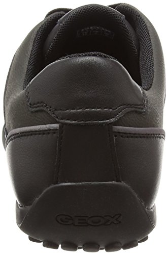 Geox UOMO Snake A, Zapatillas Hombre, Negro (Black), 39 EU