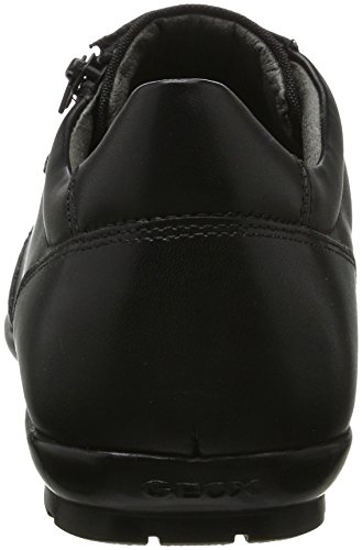 Geox UOMO Symbol A, Oxford Hombre, Negro (Black), 42 EU