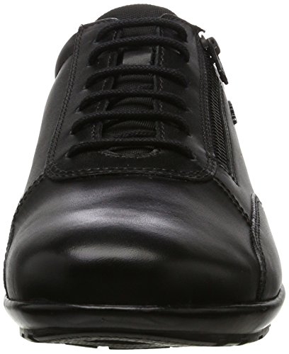 Geox UOMO Symbol A, Oxford Hombre, Negro (Black), 42 EU