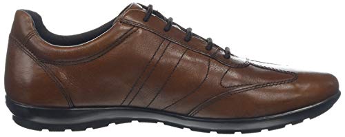Geox UOMO Symbol B, Oxford Hombre, Marrón (Browncotto C6003), 44 EU
