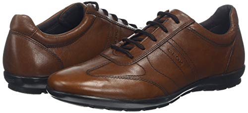 Geox UOMO Symbol B, Oxford Hombre, Marrón (Browncotto C6003), 44 EU