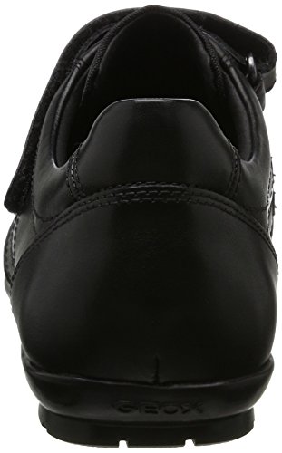 Geox UOMO Symbol D, Zapatillas Hombre, Negro (Black C9999), 44 EU