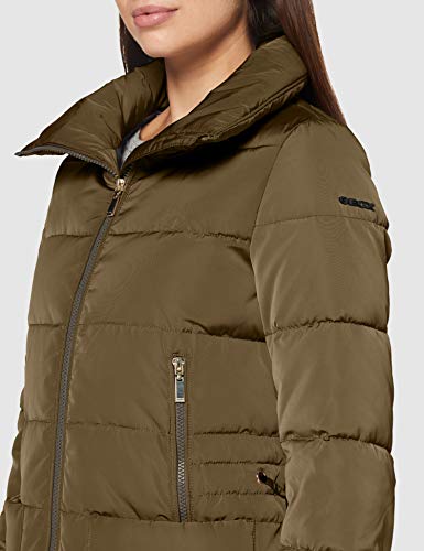 Geox W ASHEELY Parka, Dark Military, 42 para Mujer