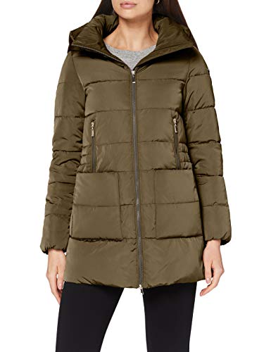 Geox W ASHEELY Parka, Dark Military, 42 para Mujer