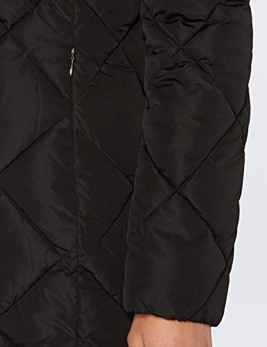 Geox W KENLY Parka, Negro, 42 para Mujer