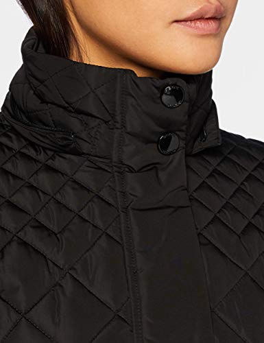 Geox W KENLY Parka, Negro, 42 para Mujer
