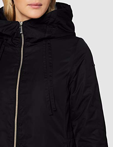 Geox W Myria Chaqueta, Negro, 42 para Mujer