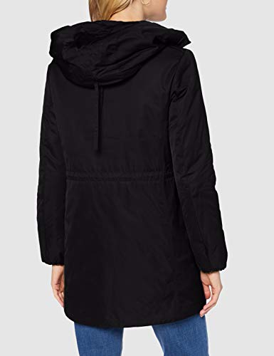 Geox W Myria Chaqueta, Negro, 42 para Mujer