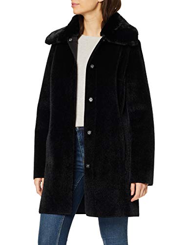 Geox W Nhembus S Abrigo, Negro (Black F9000), 38 para Mujer