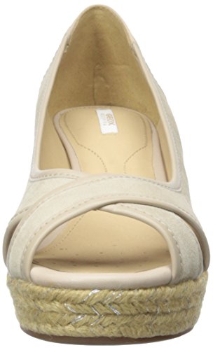 Geox Women's D Soleil, Light Taupe, 38.5 EU/8.5 M US