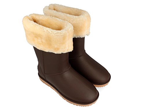 Gioseppo 42244, Botas de Agua Mujer, Marrón (Chocolate Chocolate), 40 EU