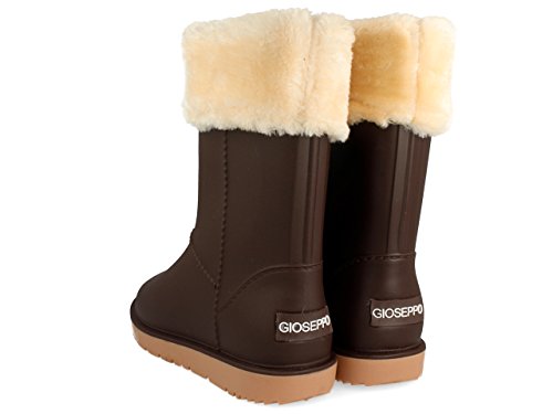 Gioseppo 42244, Botas de Agua Mujer, Marrón (Chocolate Chocolate), 40 EU