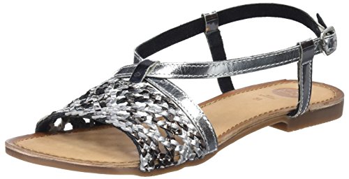 Gioseppo 44173, Sandalias con Punta Abierta Mujer, Gris (Grey), 36 EU