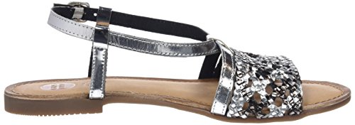Gioseppo 44173, Sandalias con Punta Abierta Mujer, Gris (Grey), 36 EU