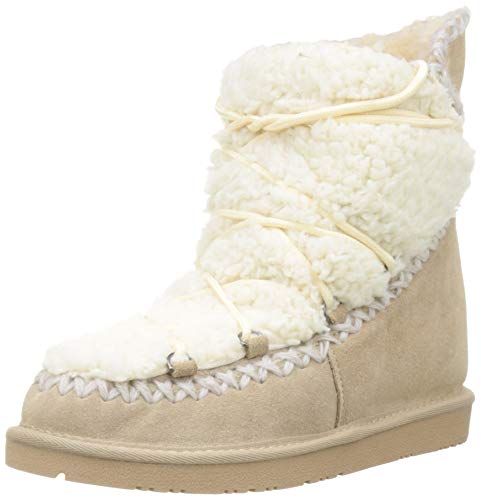 Gioseppo 46486, Botas Slouch para Mujer, Beige Camel, 37 EU
