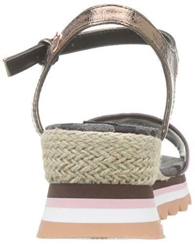 Gioseppo 48910, Sandalias con Plataforma Mujer, Multicolor (Camuflaje 000), 37 EU