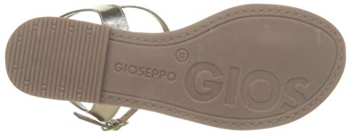 Gioseppo 49056, Sandalias con Tira a T Mujer, Dorado (Oro 000), 37 EU