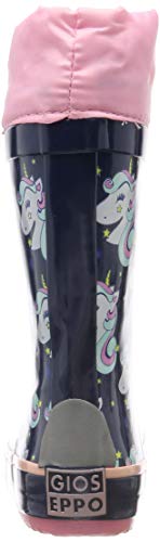 Gioseppo 56455, Botas de Agua Niña, Azul (Marino Marino), 27 EU