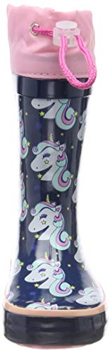 Gioseppo 56455, Botas de Agua Niña, Azul (Marino Marino), 27 EU