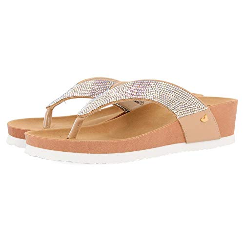 Gioseppo Deerfield Oro 59350 Sandalias para Mujer, 39