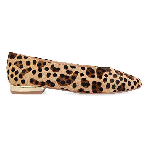 Gioseppo Durham, Bailarinas con Punta Cerrada Mujer, Multicolor (Leopardo Leopardo), 37 EU