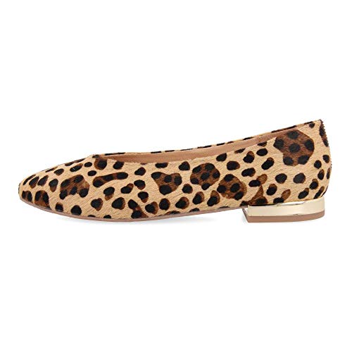 Gioseppo Durham, Bailarinas con Punta Cerrada Mujer, Multicolor (Leopardo Leopardo), 37 EU