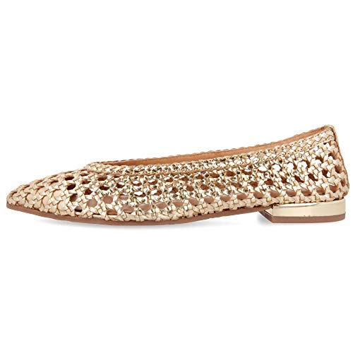 Gioseppo ELKIN, Bailarinas con Punta Cerrada Mujer, Dorado (Oro Oro), 39 EU