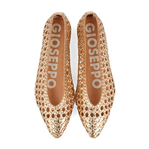 Gioseppo ELKIN, Bailarinas con Punta Cerrada Mujer, Dorado (Oro Oro), 39 EU